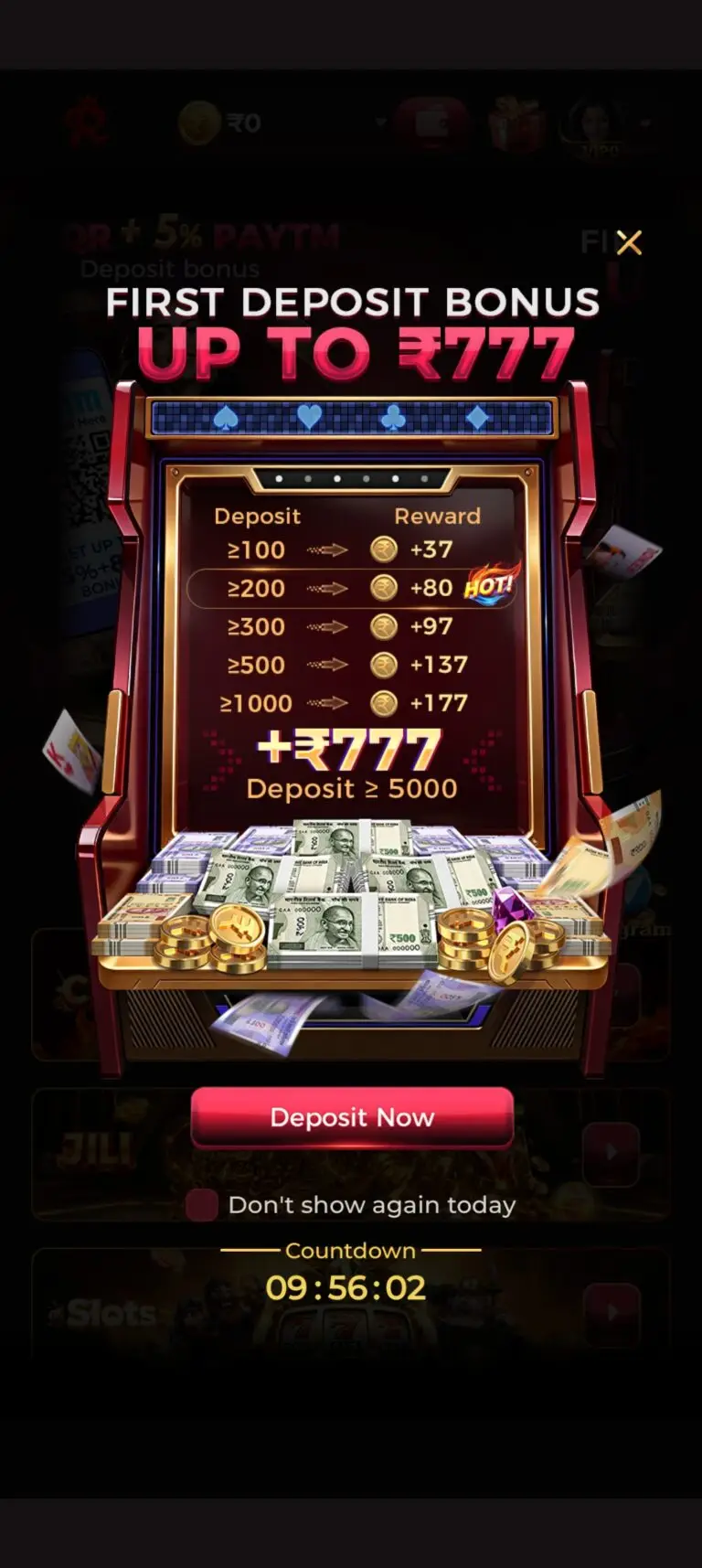RAJACE Game interface