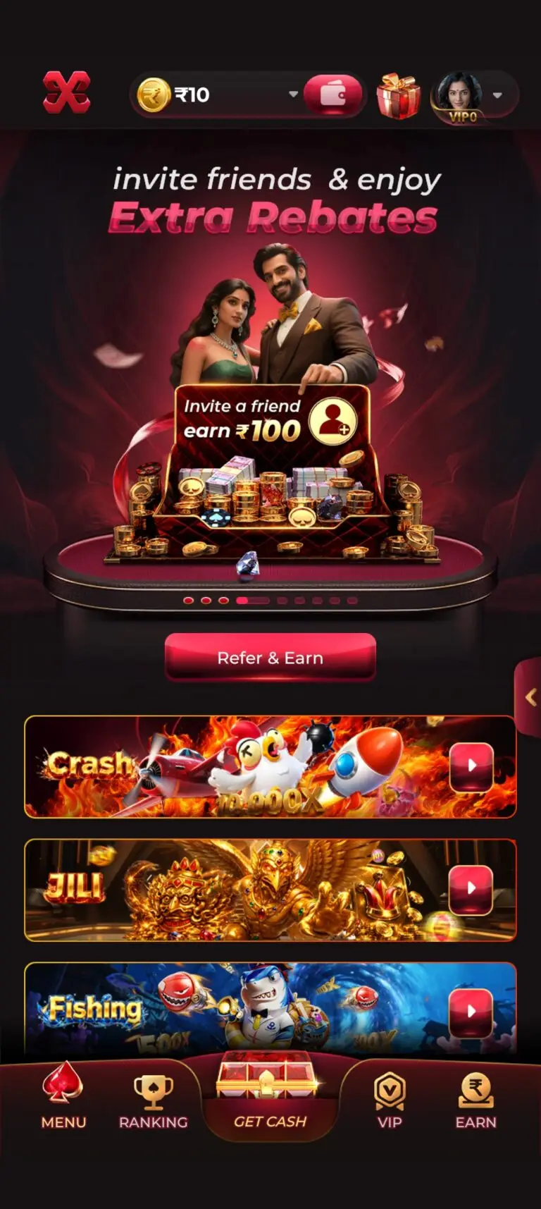 X89 Game interface